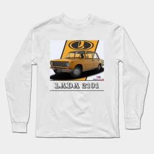 Lada 2101 1970 Yellow Long Sleeve T-Shirt